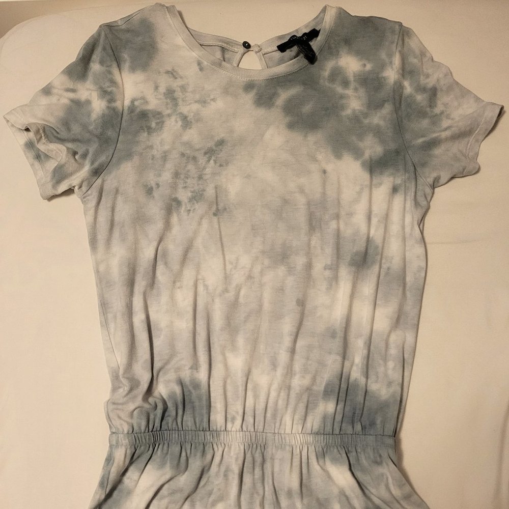 Scoop Neck Tie-Dye Romper